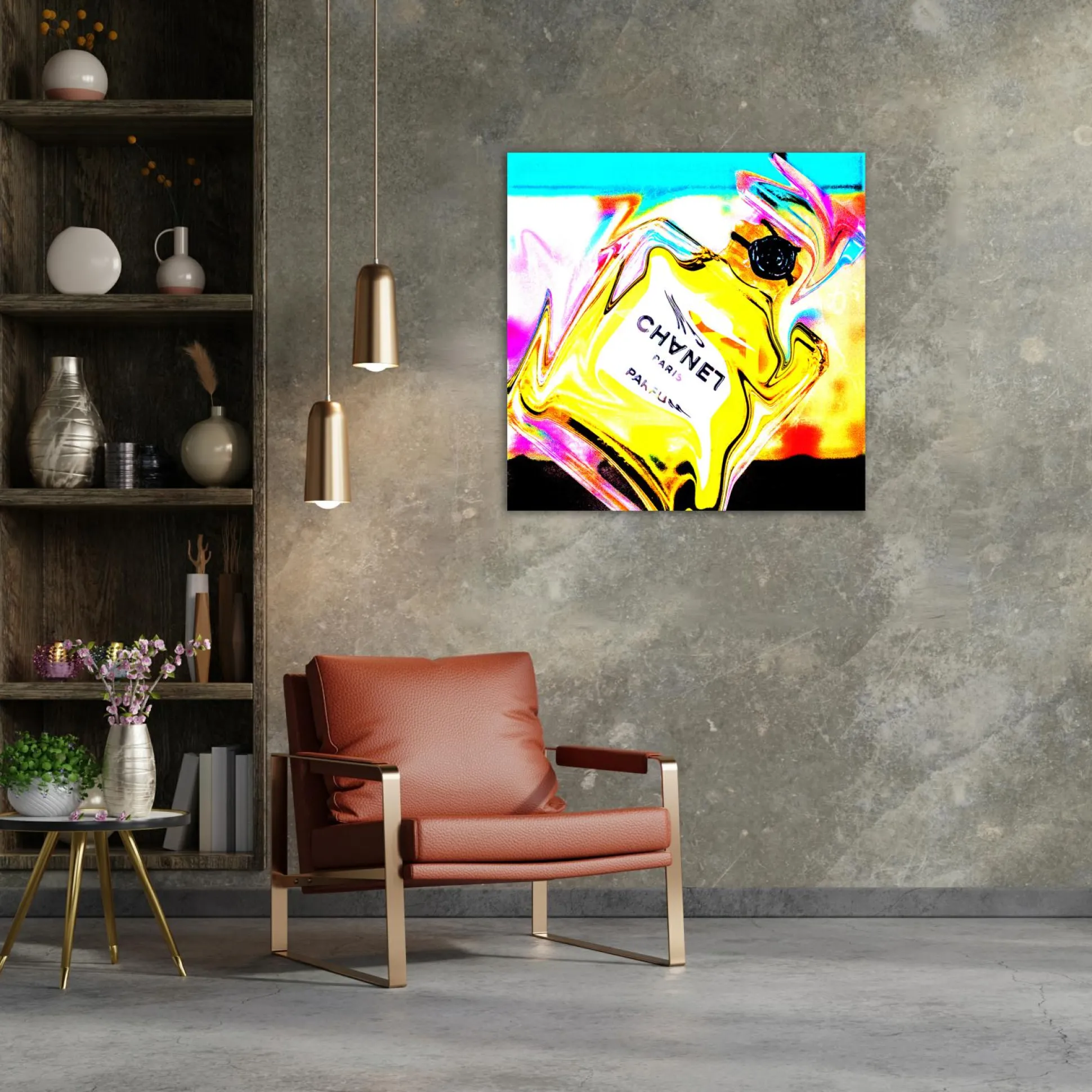 Acrylglasbild FASHION Icons