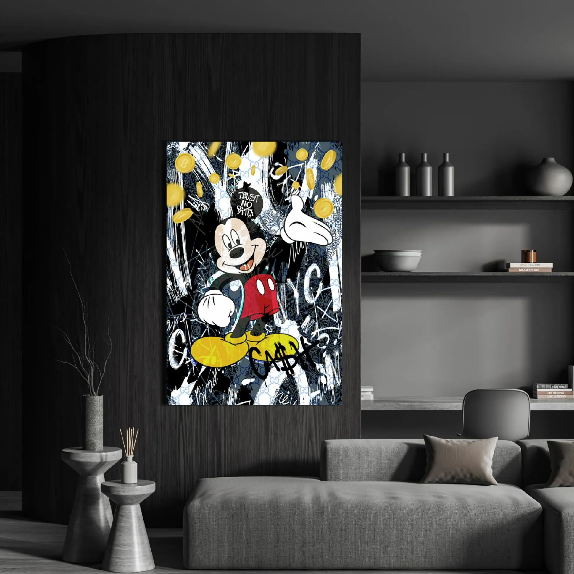 Acrylglasbild Graffiti