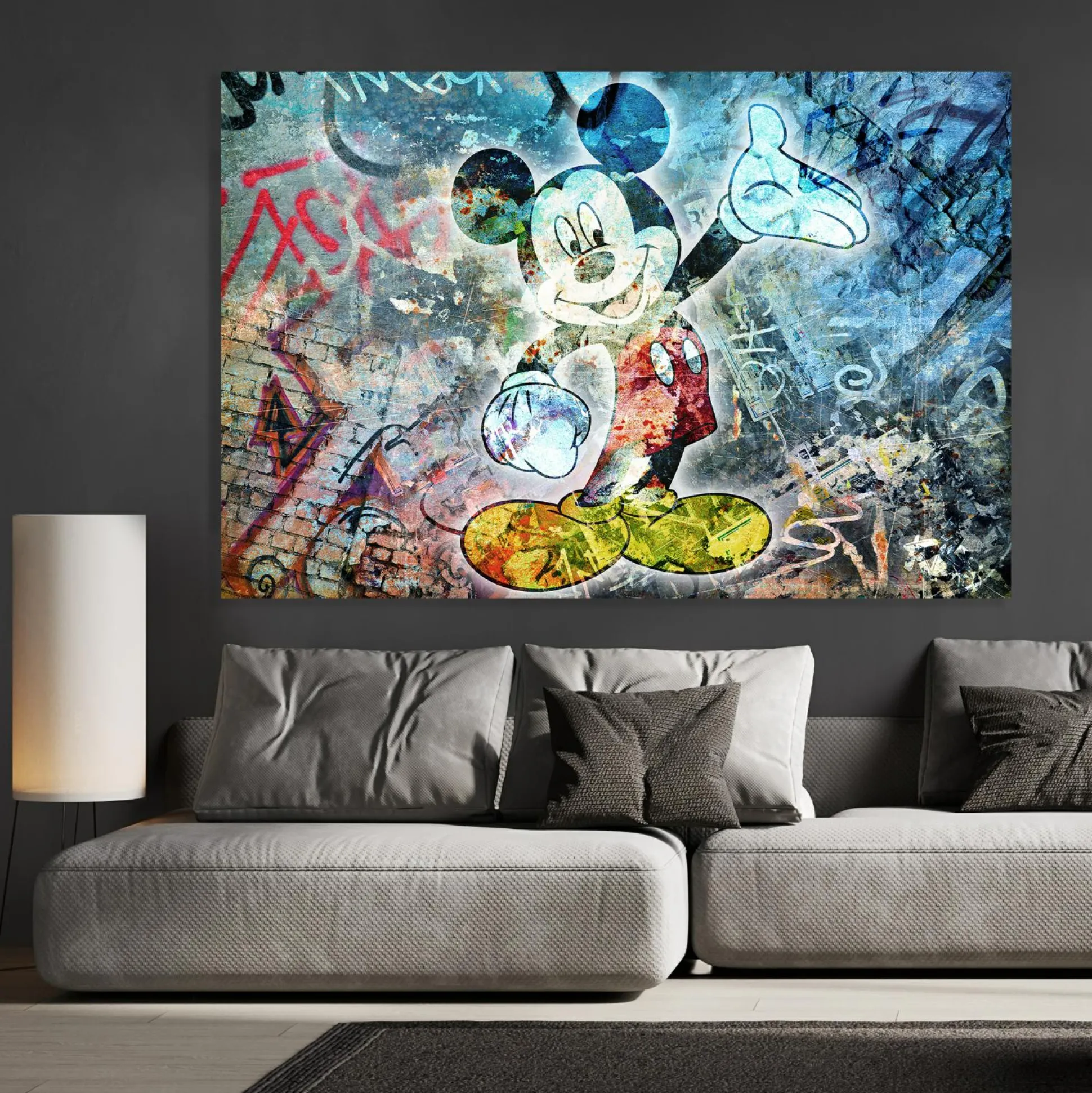 Acrylglasbild Graffiti