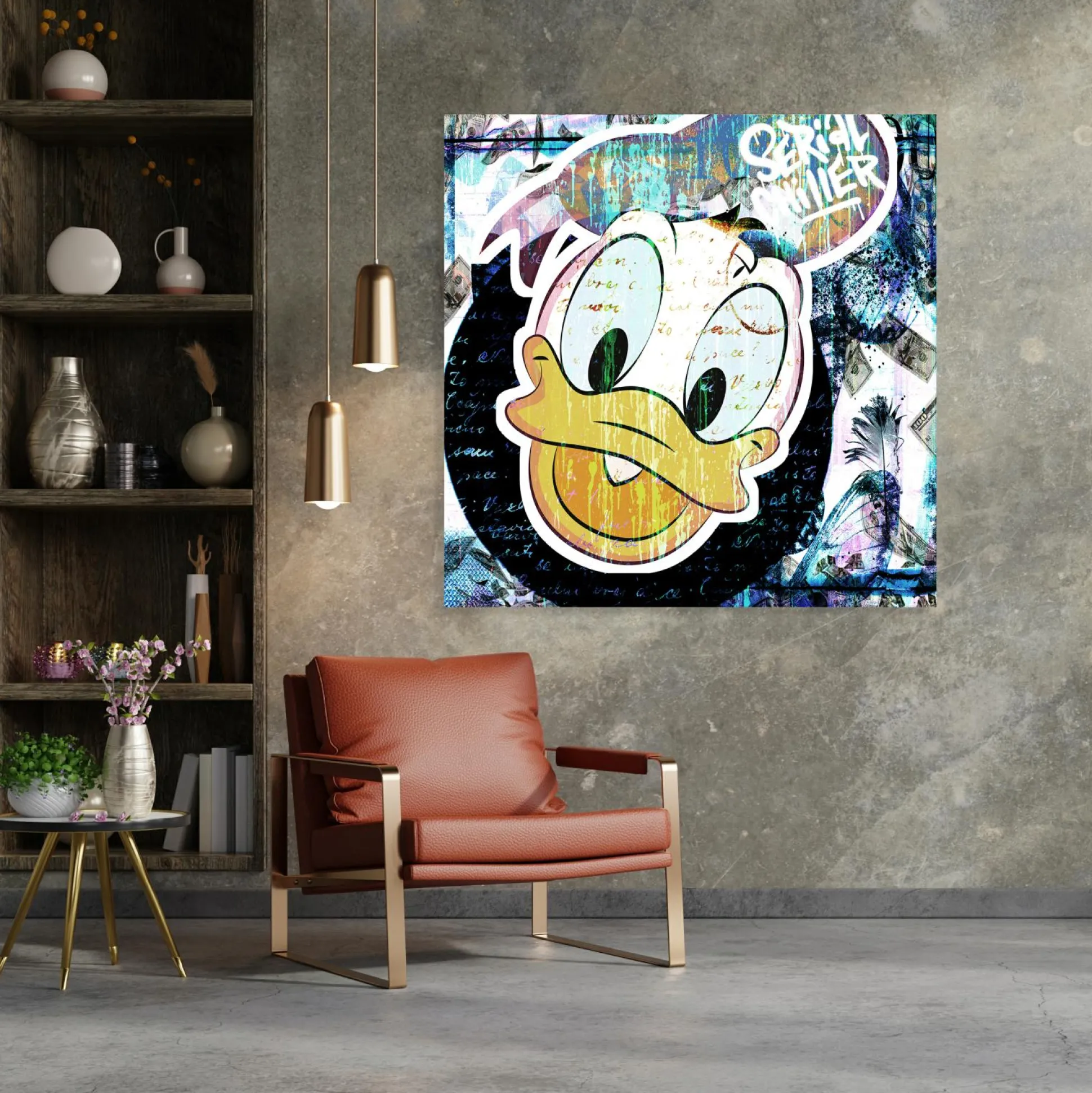 Acrylglasbild Graffiti