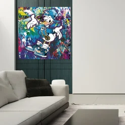 Acrylglasbild Graffiti