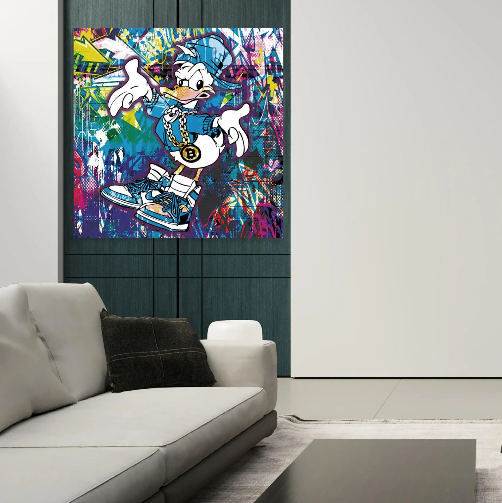 Acrylglasbild Graffiti