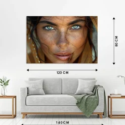 Acrylglasbild GREEN EYES