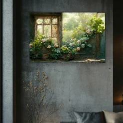 Acrylglasbild ROMANTIK GARTEN