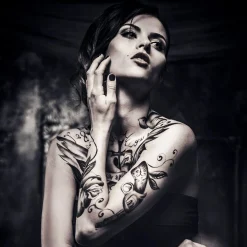 Acrylglasbild Tattoo