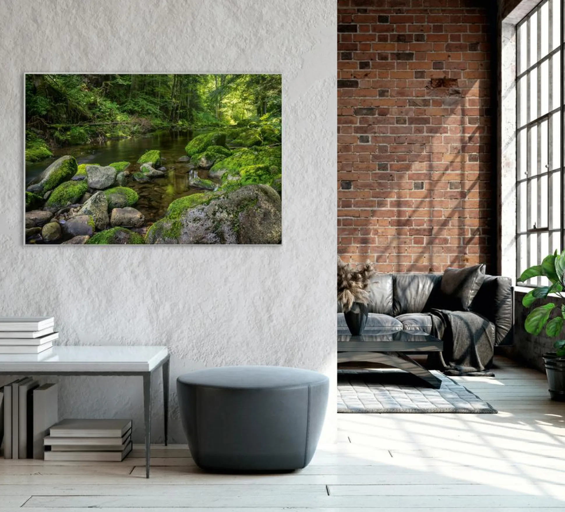 Akustikbild FLUßLAUF IM WALD 3