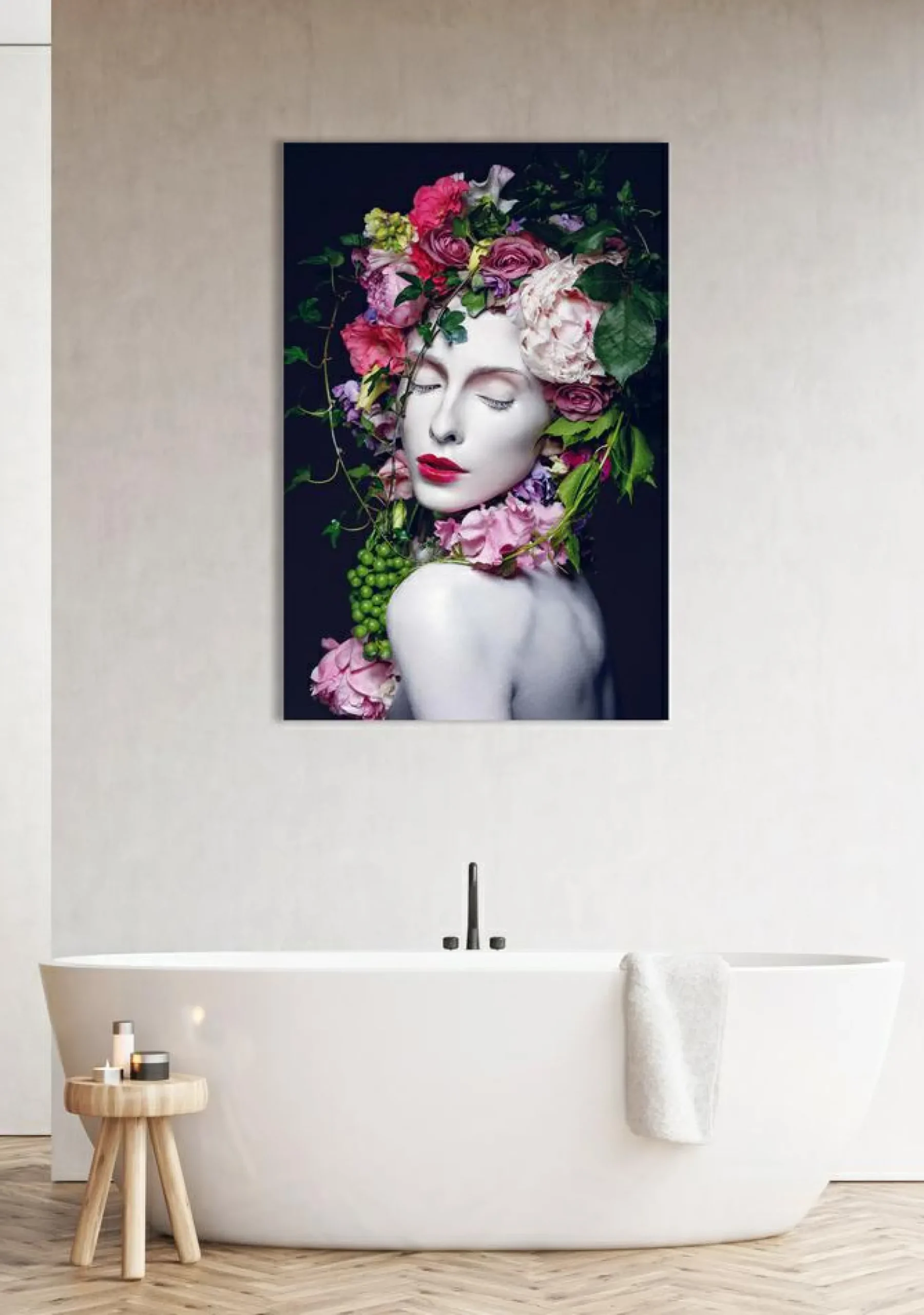 Akustikbild HÜBSCHE FRAU