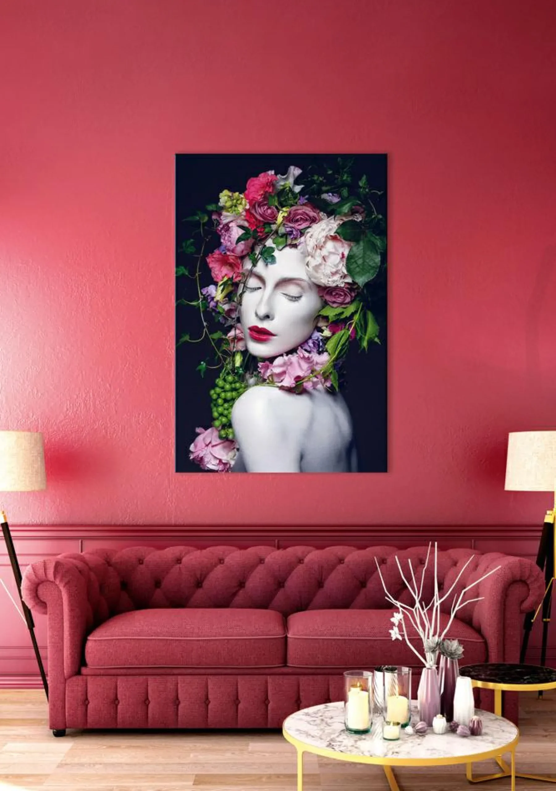 Akustikbild HÜBSCHE FRAU