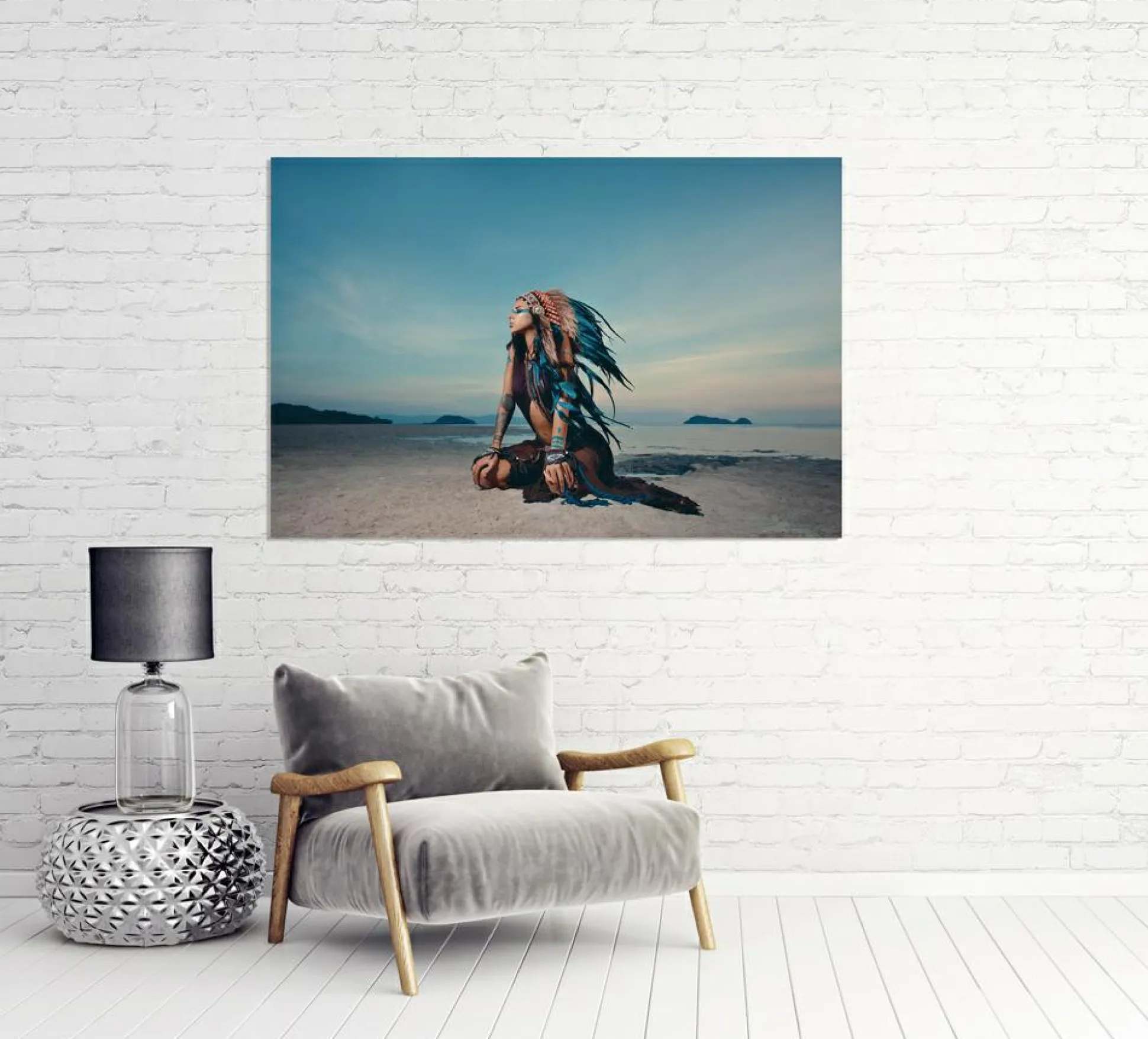 Akustikbild INDIANERIN