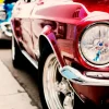 Akustikbild ROTES OLDTIMER
