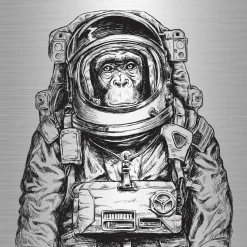 Aludibondbild ASTRONAUT II
