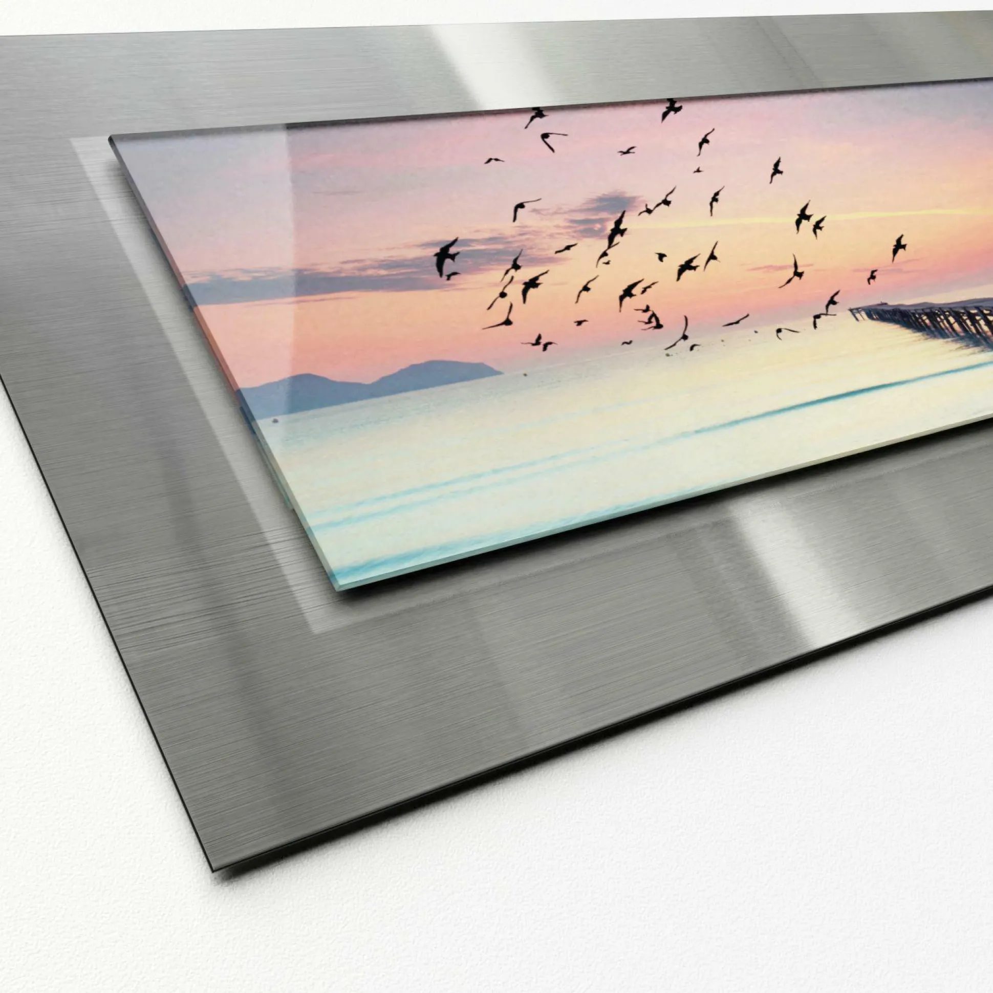 Aludibondbild BEACH II