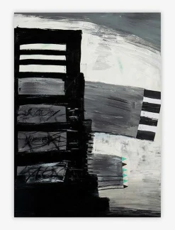 Aludibondbild BLACK SKYSCRAPER