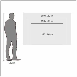 Aludibondbild COASTLINE