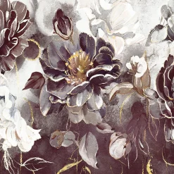 Aludibondbild DARK FLOWERS