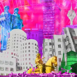 Aludibondbild DÜSSELDORF