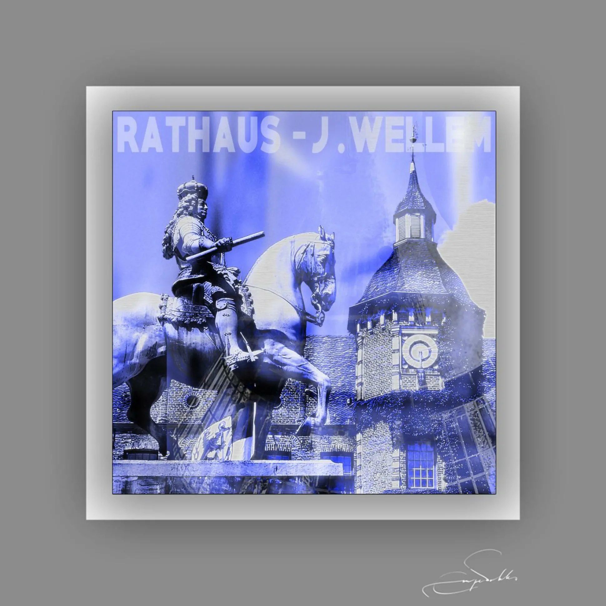 Aludibondbild DÜSSELDORF