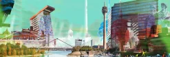 Aludibondbild DÜSSELDORF SKY