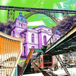 Aludibondbild WUPPERTAL