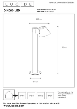 Außenleuchte DINGO-LED