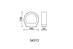 Außenleuchte SLICE I