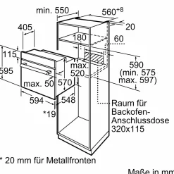 Backofen BOSCH HRA4340B0