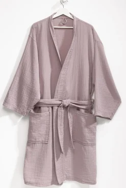 Bademantel MUSSELIN L/XL