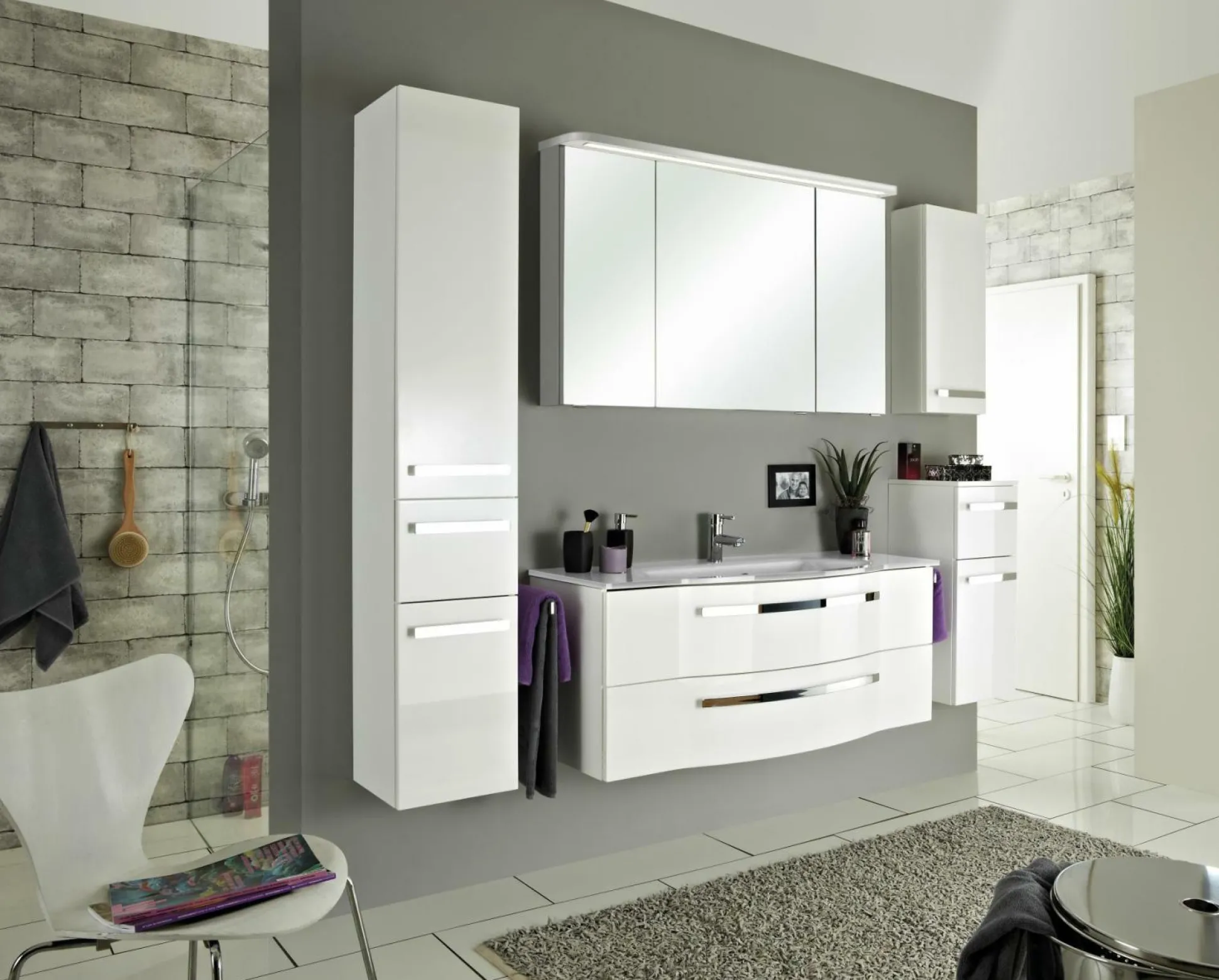 Badezimmer Aquarell 4005