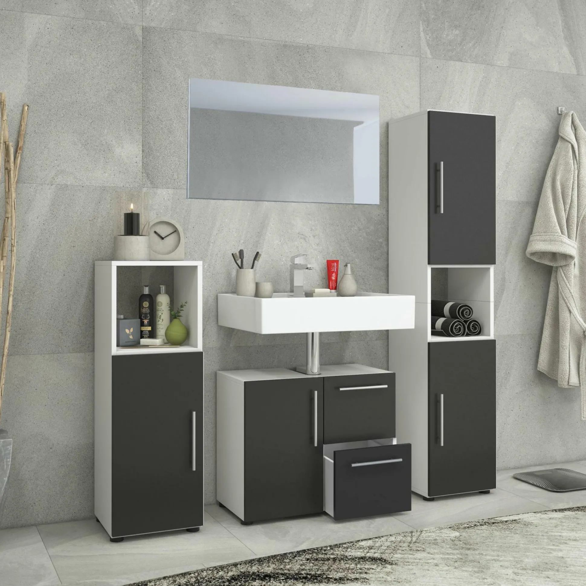 Badezimmerset FLANDU