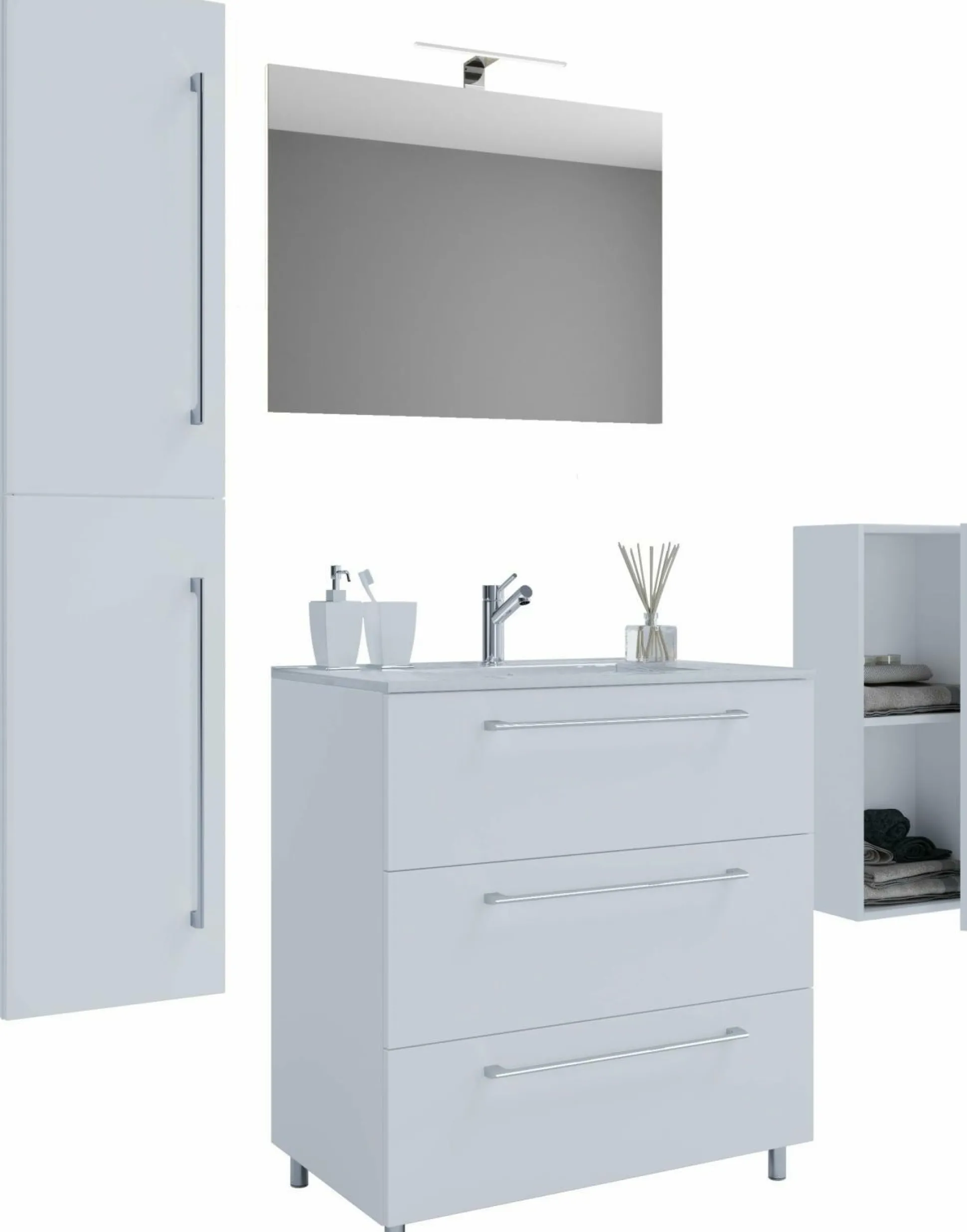 Badezimmerset 5-tlg. Schubo