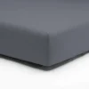 Bettlaken Baumwolle graphit