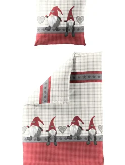 Bettwäsche Biber grau