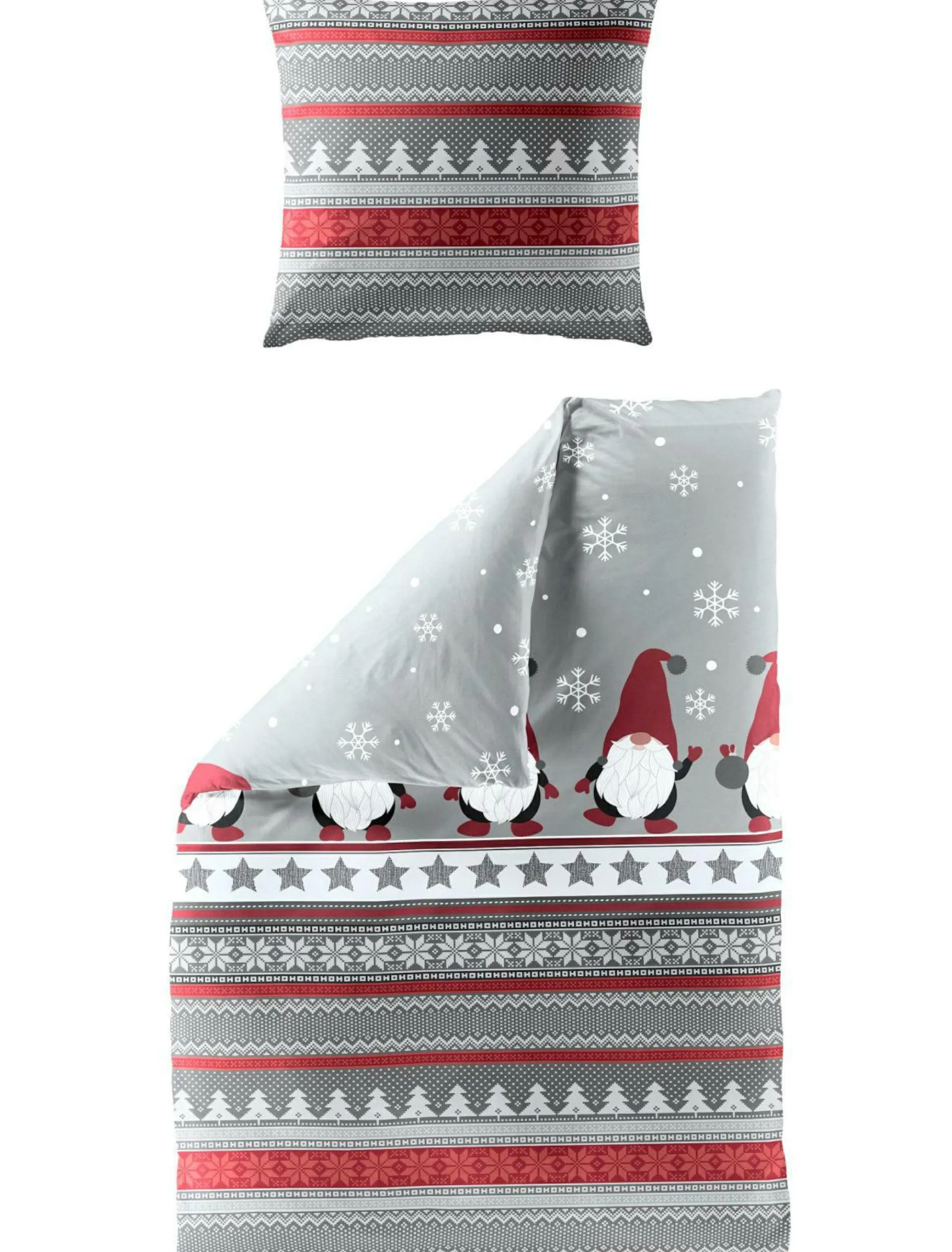 Bettwäsche Biber rot