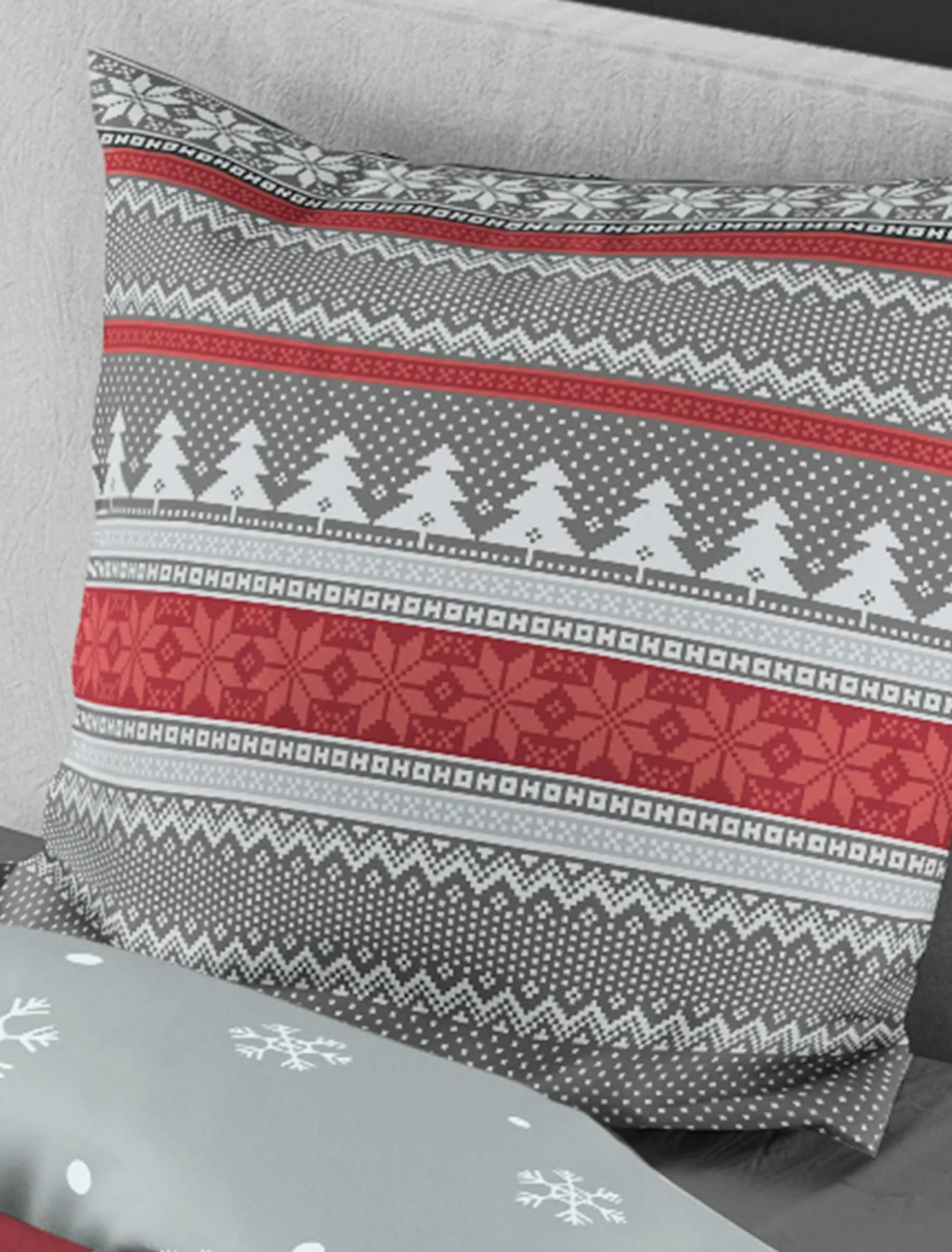 Bettwäsche Biber rot