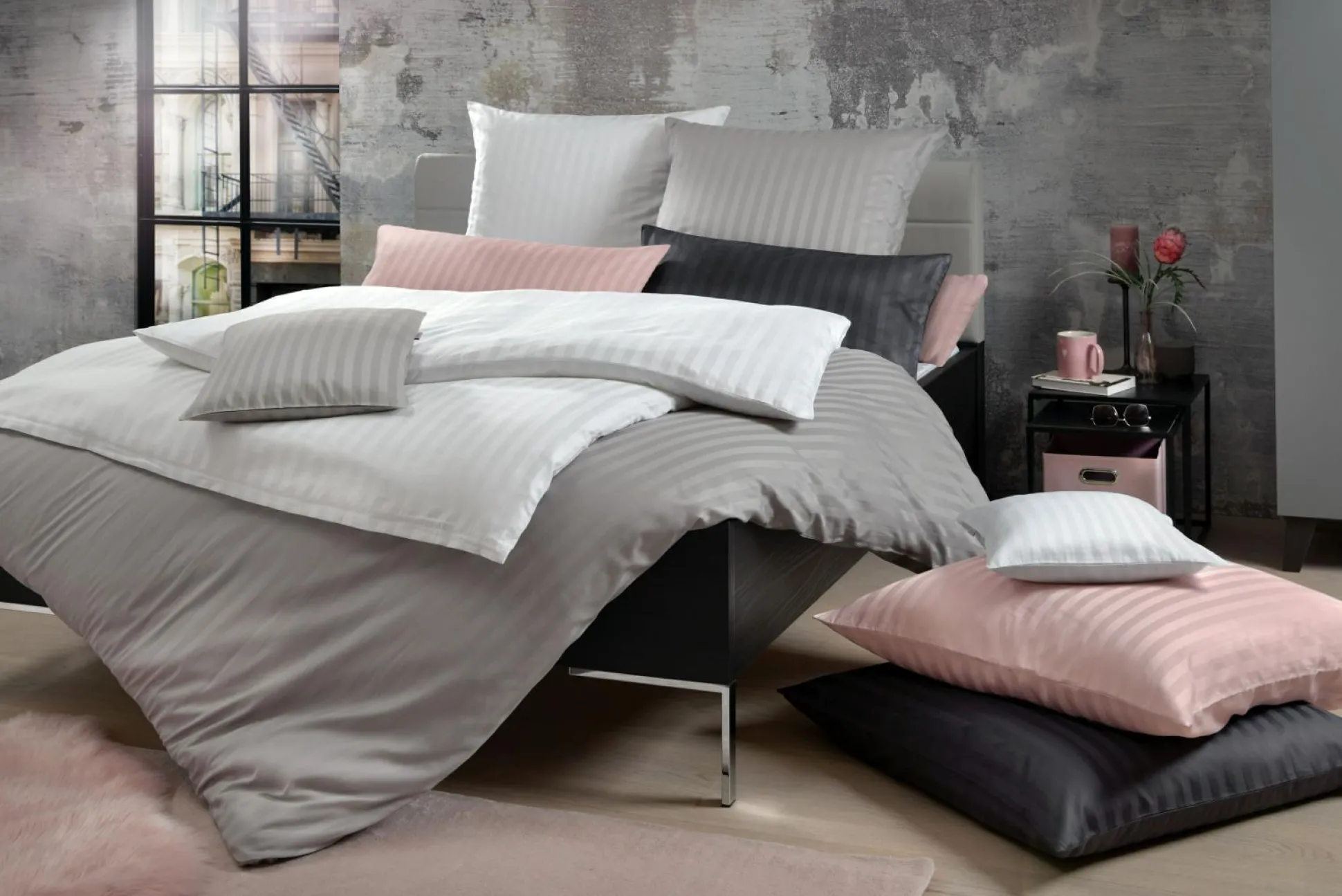 Bettwäsche JACQUARD Satin