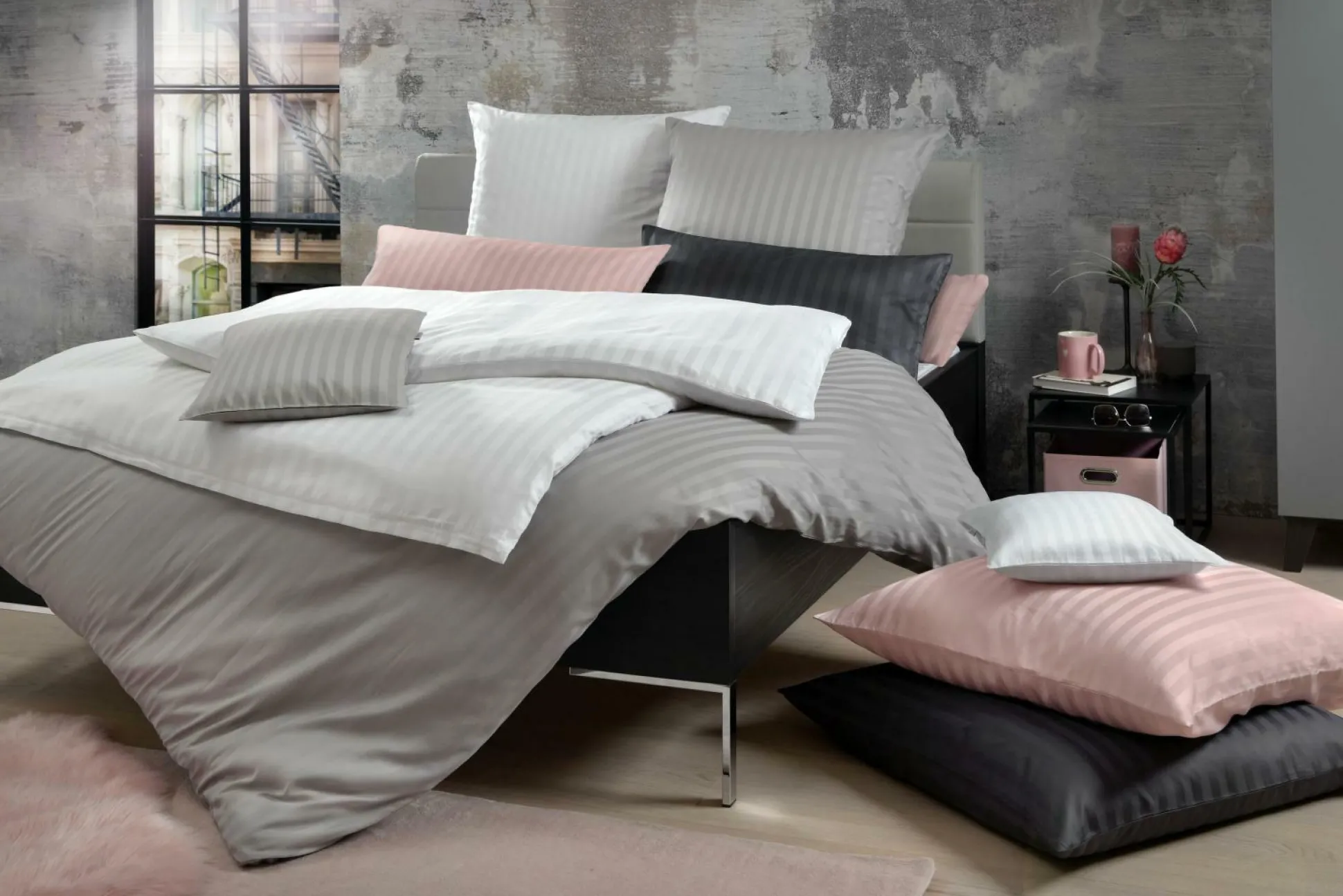 Bettwäsche JACQUARD Satin