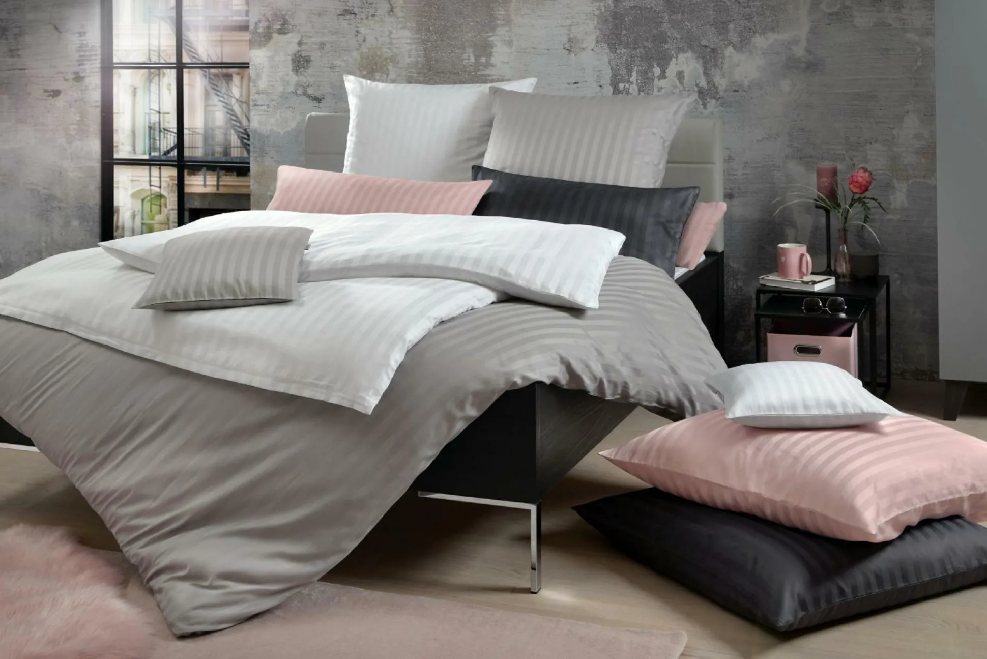 Bettwäsche JACQUARD Satin