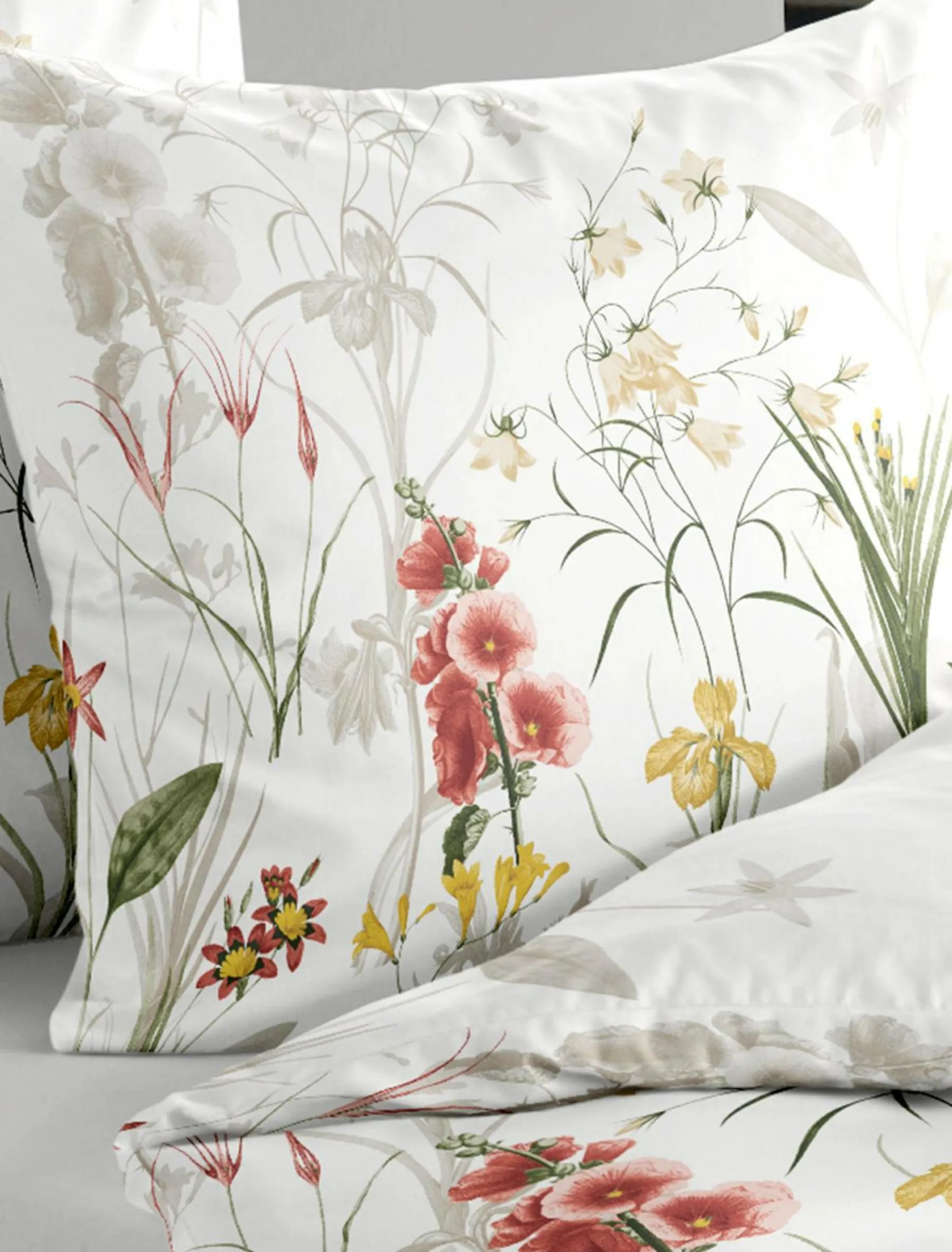 Bettwäsche Mako-Satin rot