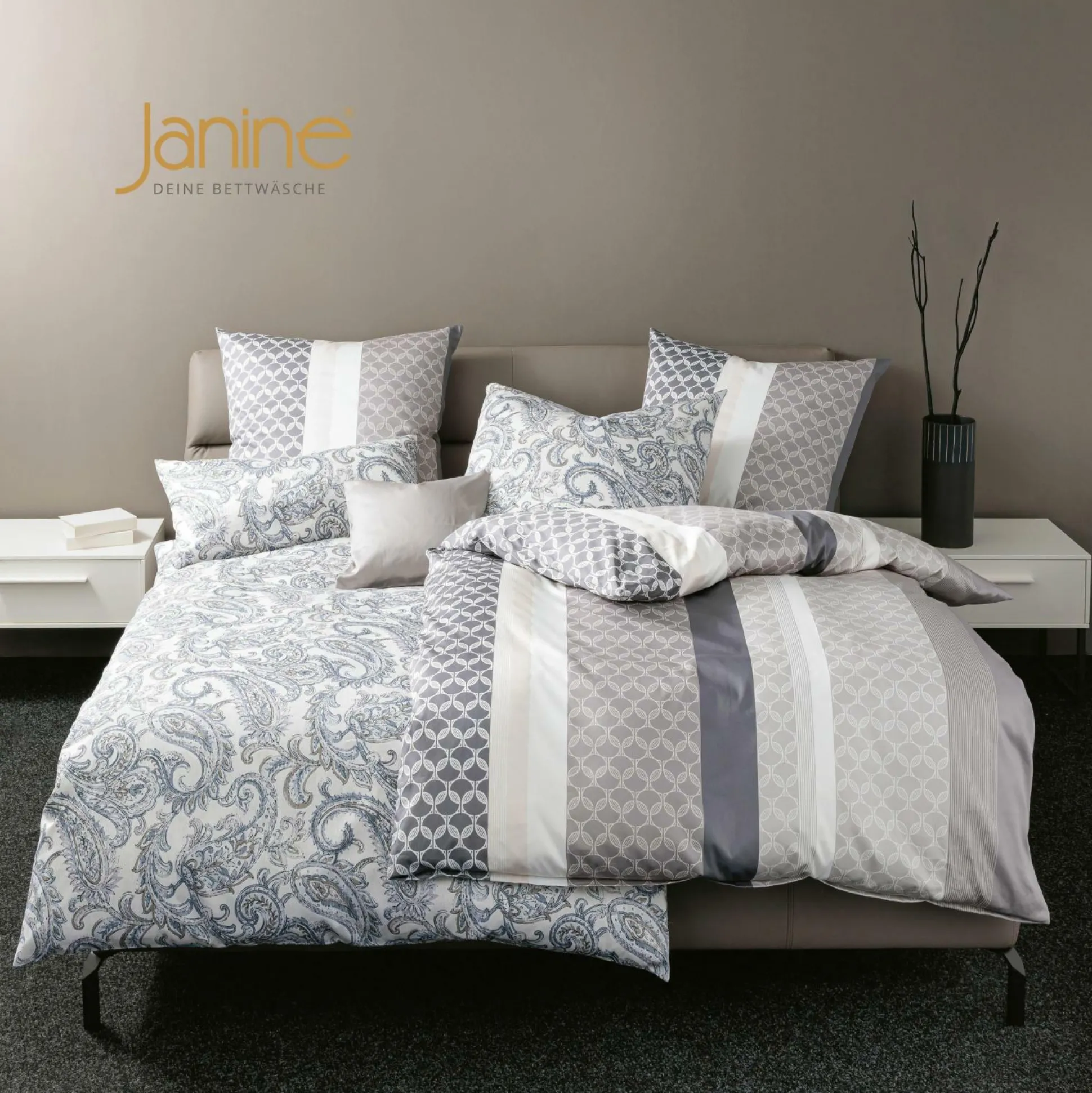 Bettwäsche PALERMO Mako-Satin