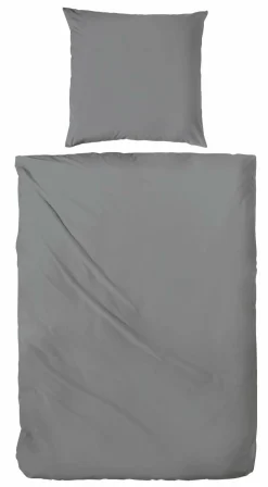 Bettwäsche Renforcé anthrazit