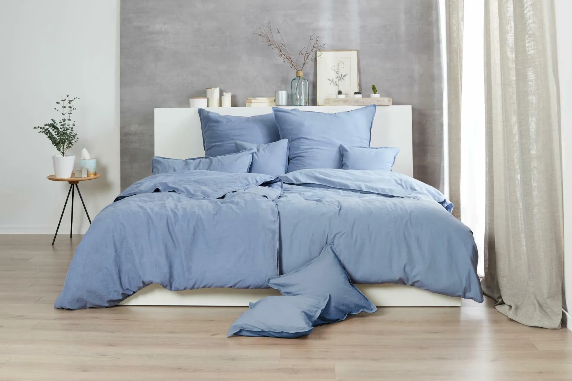 Bettwäsche Renforcé denim