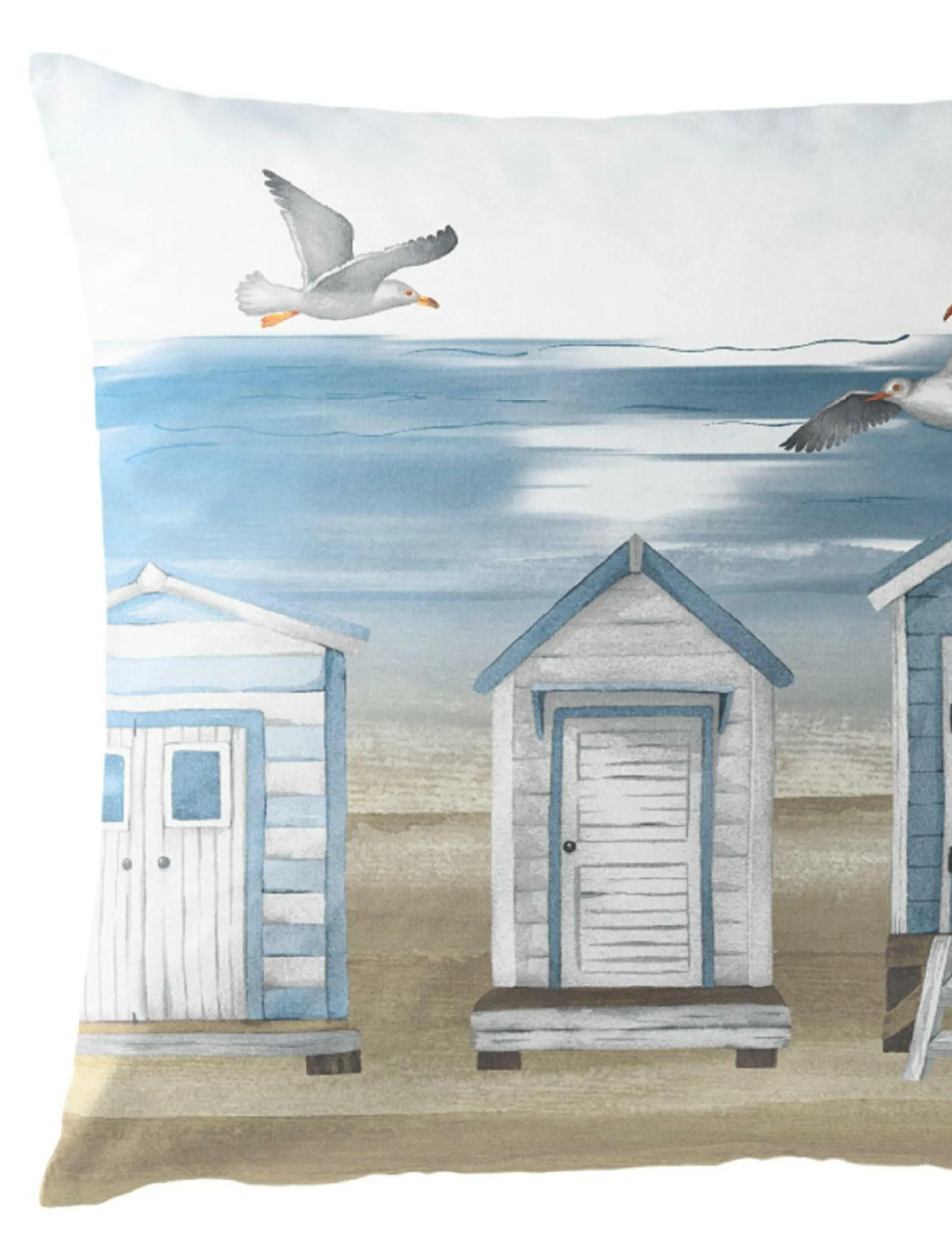 Bettwäsche Seersucker blau