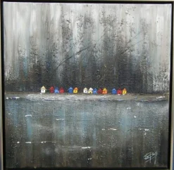 Bild ABSTRAKTE HÄUSER