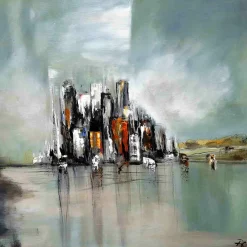 Bild ABSTRAKTE LANDSCHAFT