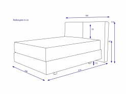 Boxspringbett DUNLOPILLO SUPERIOR