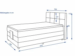 Boxspringbett HARPER BORBA