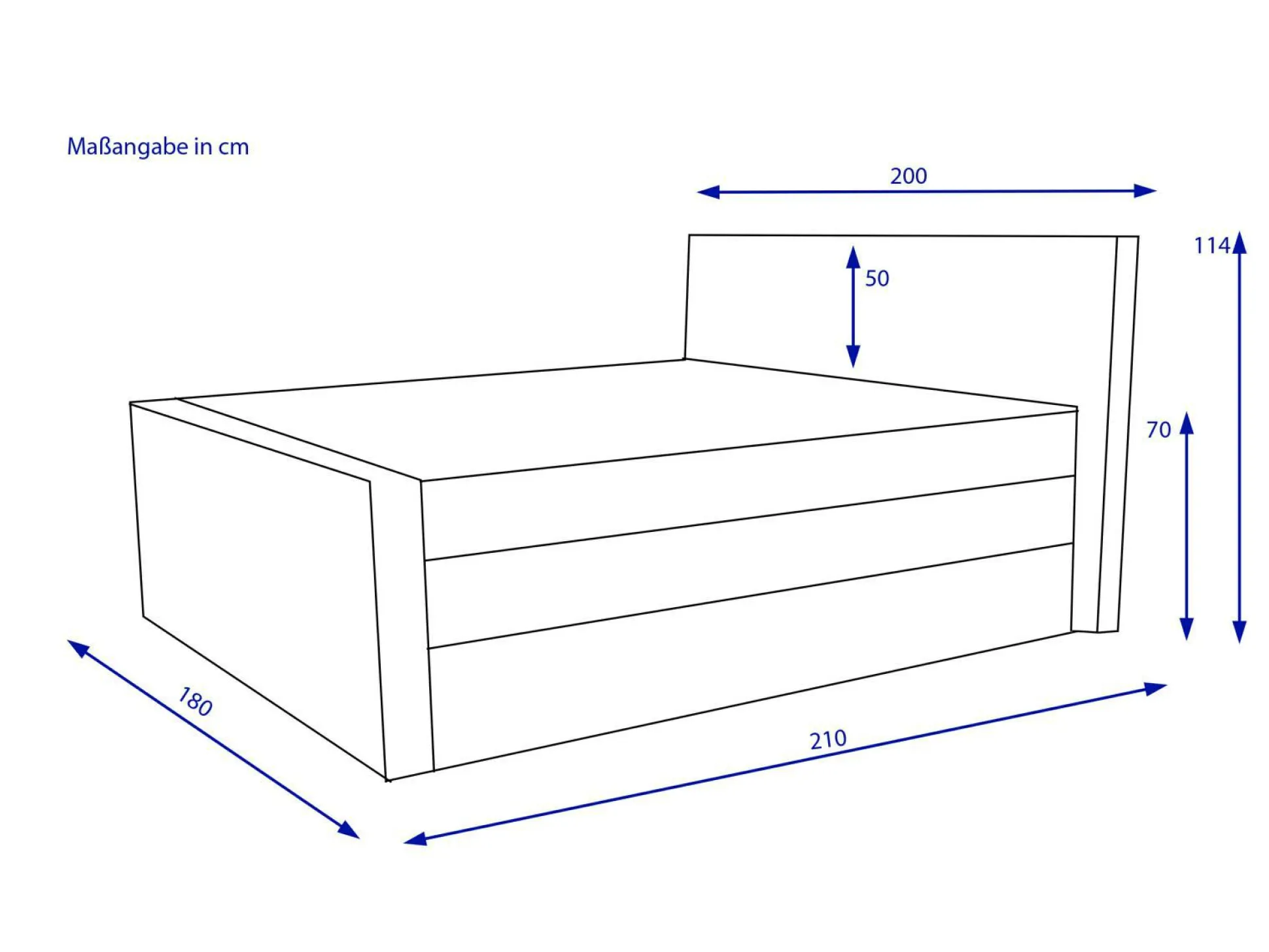 Boxspringbett HARPER MOLLINA