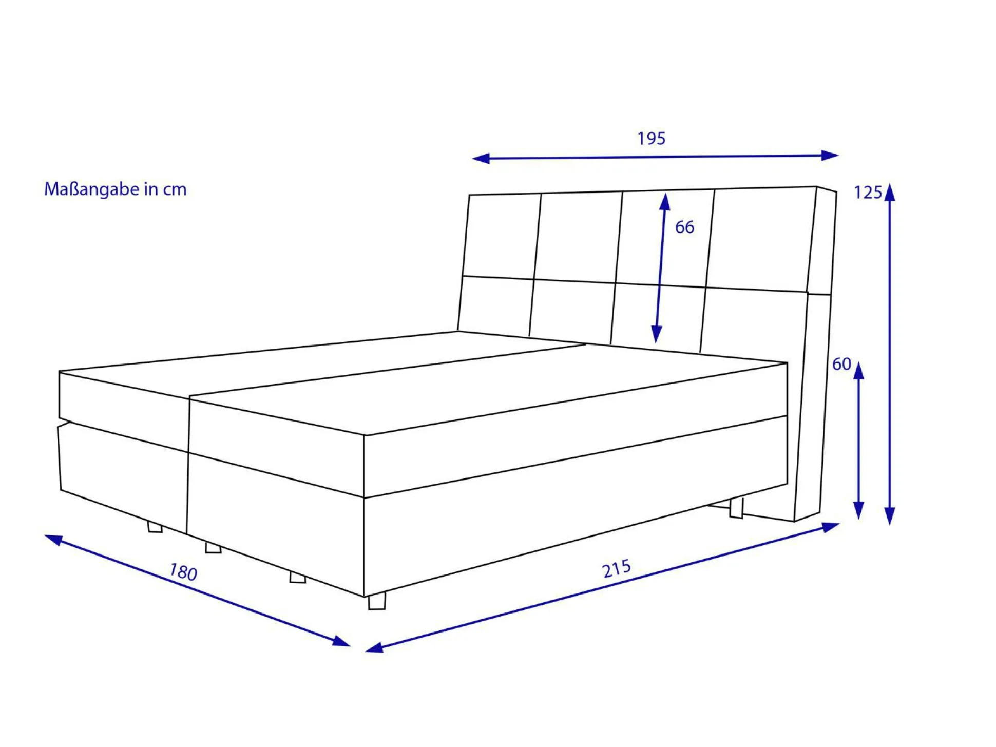 Boxspringbett MONDO DELUXE
