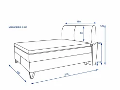 Boxspringbett vito ASETTO