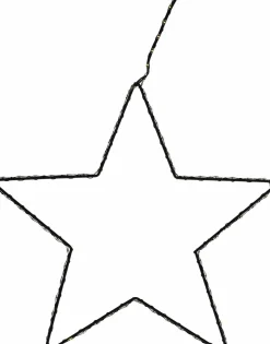 Christbaumschmuck Hänger Stern LED